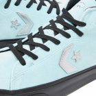 Converse x Fucking Awesome Louie Lopez Pro Mid Sneakers in Cyan Tint/Black