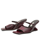 MIISTA Women's Egle Snake Sandals in Red