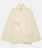Jil Sander Tie-detail down jacket