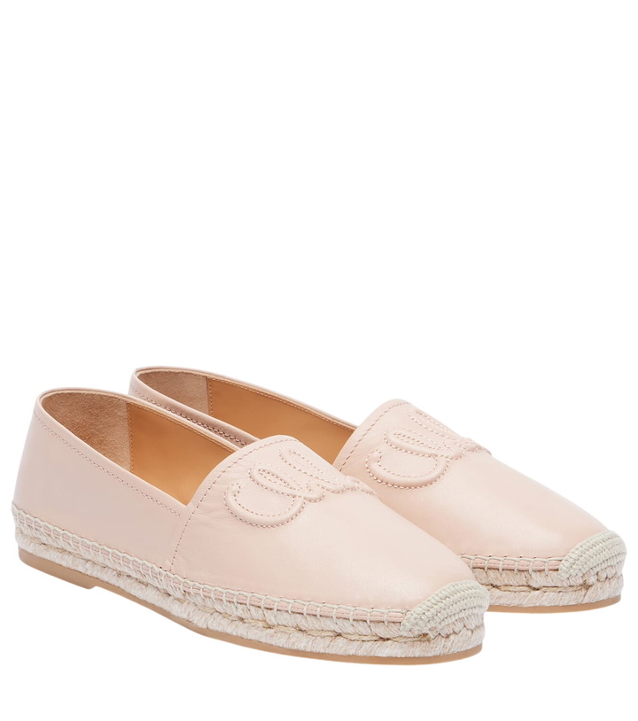 Photo: Chloé Isla logo leather espadrilles