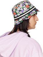 Anna Sui SSENSE Exclusive Multicolor Daisies Bucket Hat