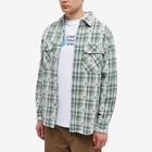 thisisneverthat Men's African Check Shirt in Green