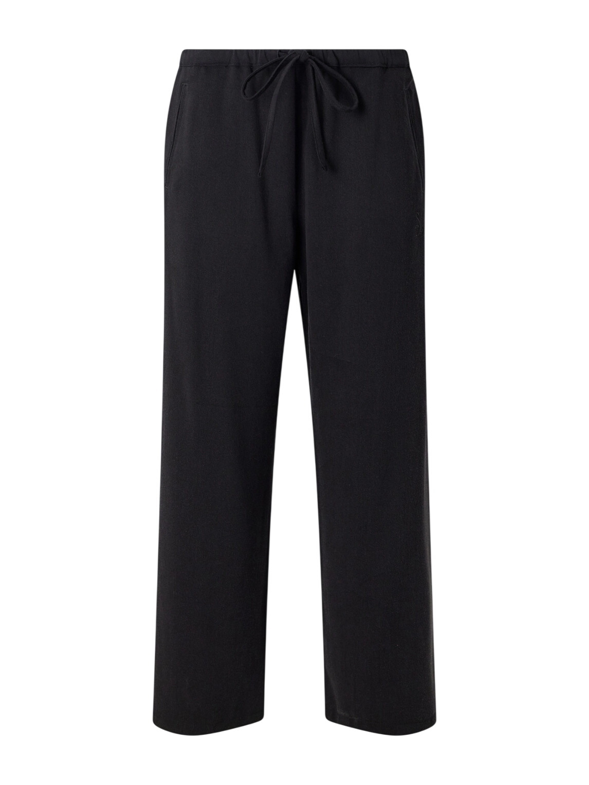 Second/Layer Black Saico Trousers Second/Layer