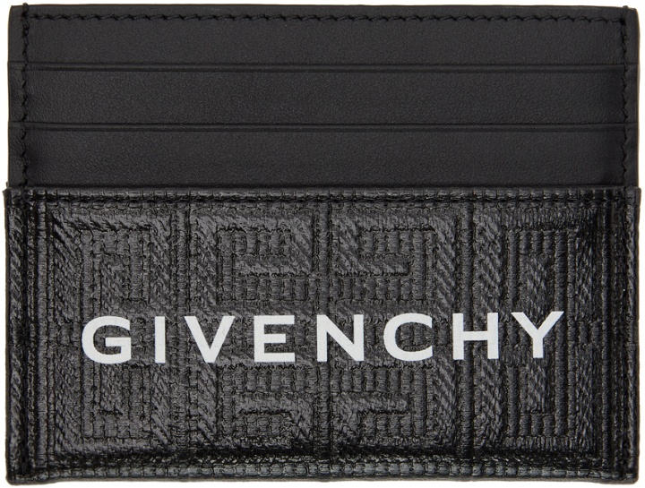 Photo: Givenchy Black 4G Card Holder