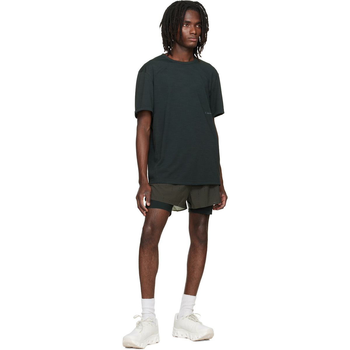 POST ARCHIVE FACTION (PAF) Black On Edition Running T-shirt
