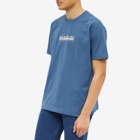 Napapijri Men's Sox Box T-Shirt in Blue Ensign