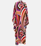Pucci - Printed kaftan maxi dress