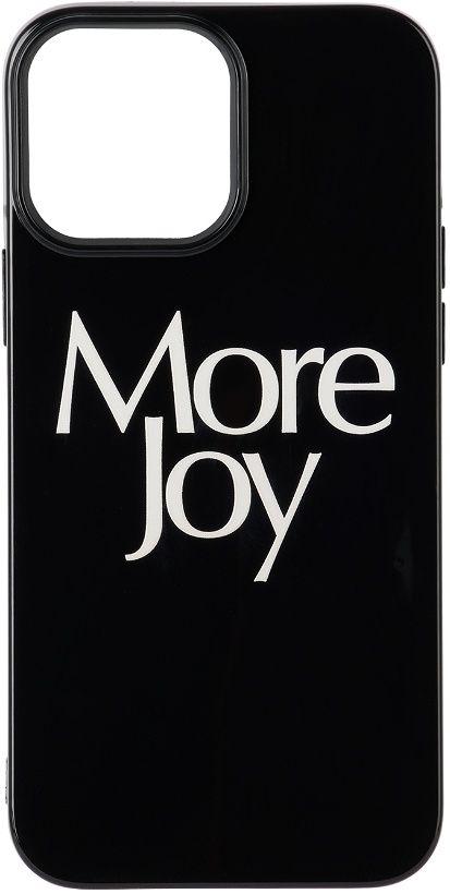 Photo: More Joy Black 'More Joy' iPhone 13 Pro Case