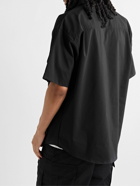 WTAPS - Logo-Appliquéd COOLMAX® Cotton-Blend Shirt - Black