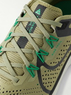 Nike Running - React Pegasus Trail 4 Mesh Running Sneakers - Green