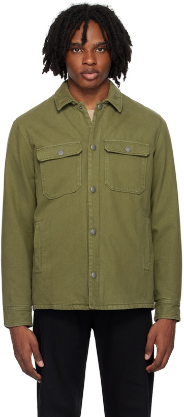 Photo: A.P.C. Khaki Alex Jacket