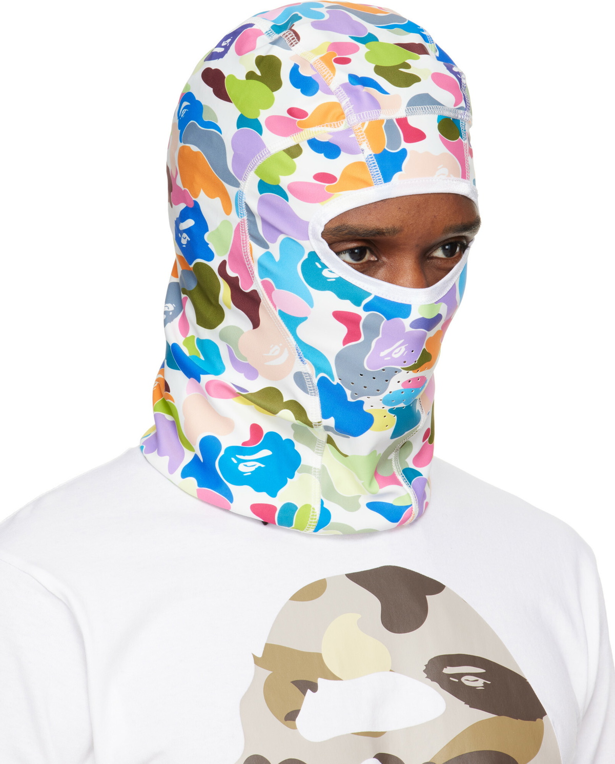 BAPE Multicolor Camo Balaclava