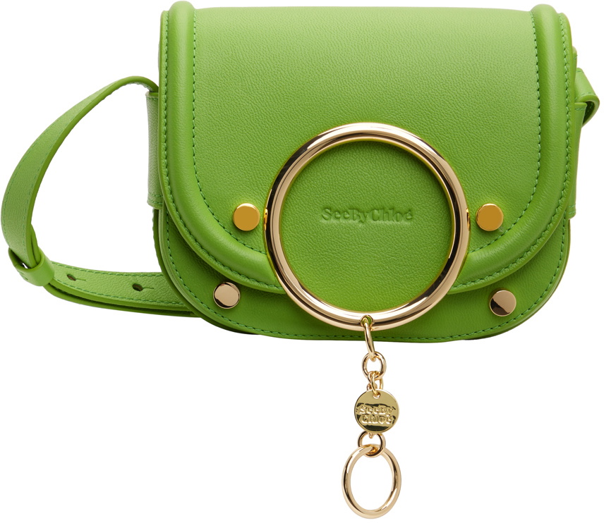 See by Chloé Green Mara Small Crossbody Bag
