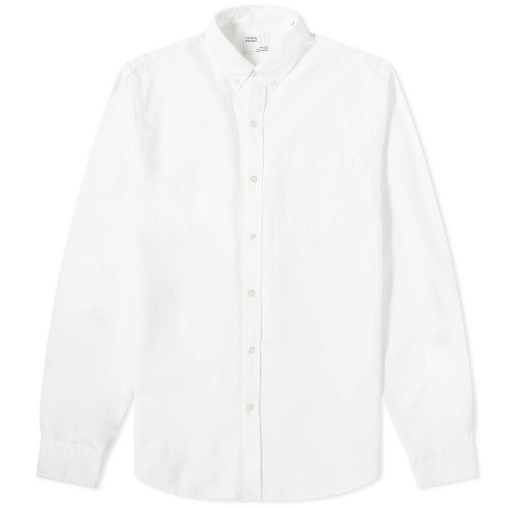 Photo: Colorful Standard Men's Organic Oxford Shirt in Optical White