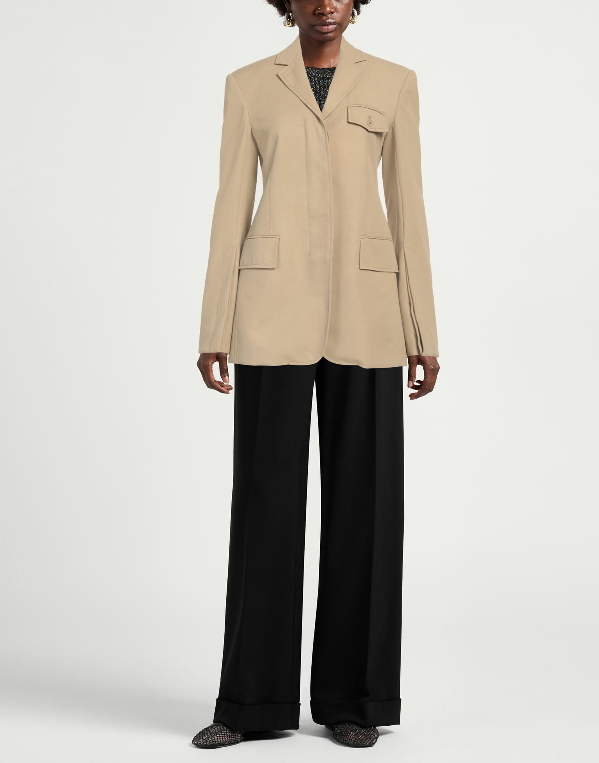 Sportmax Womens Blazer Sand