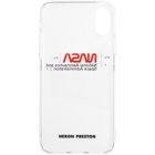 Heron Preston Multicolor Logo iPhone XS Case