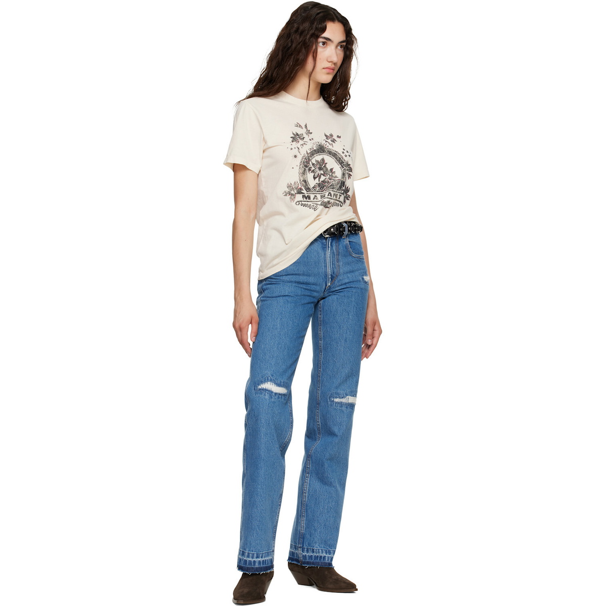 Isabel Marant Etoile Blue Zeah Jeans