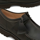 Clarks Originals Men's Walla Yukoner Shoes in Black Leather