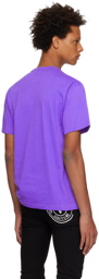 Versace Jeans Couture Purple Bonded T-Shirt