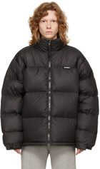 VETEMENTS Black Down 'Limited Edition' Puffer Jacket