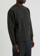 Ymc Suedehead Wool Jumper Dark Grey