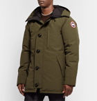 Canada Goose - Chateau Shell Hooded Down Parka - Green