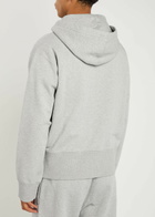 Givenchy Logo Hooded Cotton Sweatshirt Grey