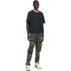 Rhude SSENSE Exclusive Green Camo Rifle Cargo Pants