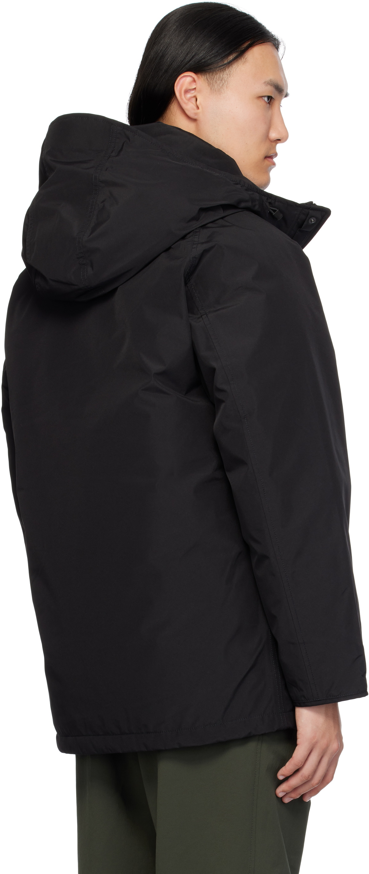 nanamica Black GORE-TEX Down Coat Nanamica nanamica Black GORE-TEX Down Coat Nanamica