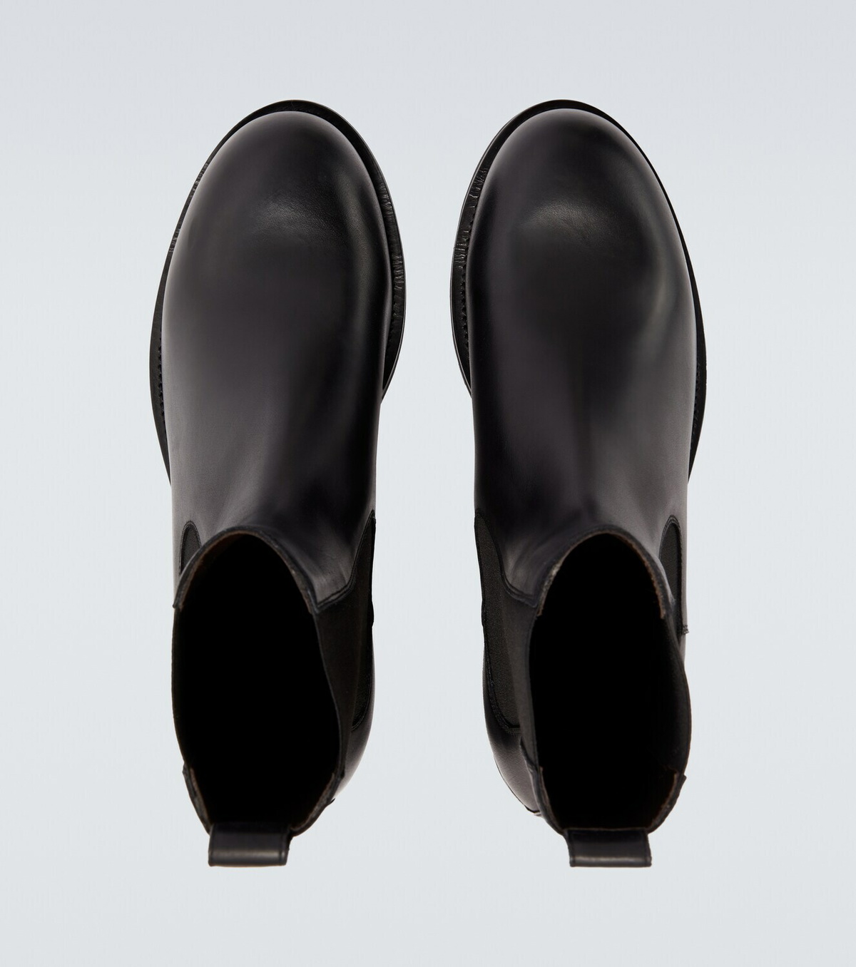 The Row Leather Chelsea boots