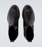 The Row Leather Chelsea boots