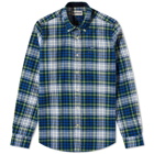 Barbour Men's Atholl Tailored Shirt in Bright Blue