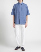 Fendi Mens Shirt Slate in Blue