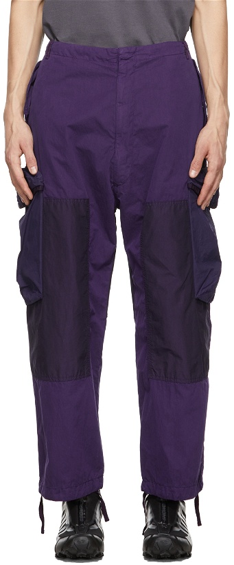 Photo: NEMEN® SSENSE Exclusive Purple Duke Cargo Pants
