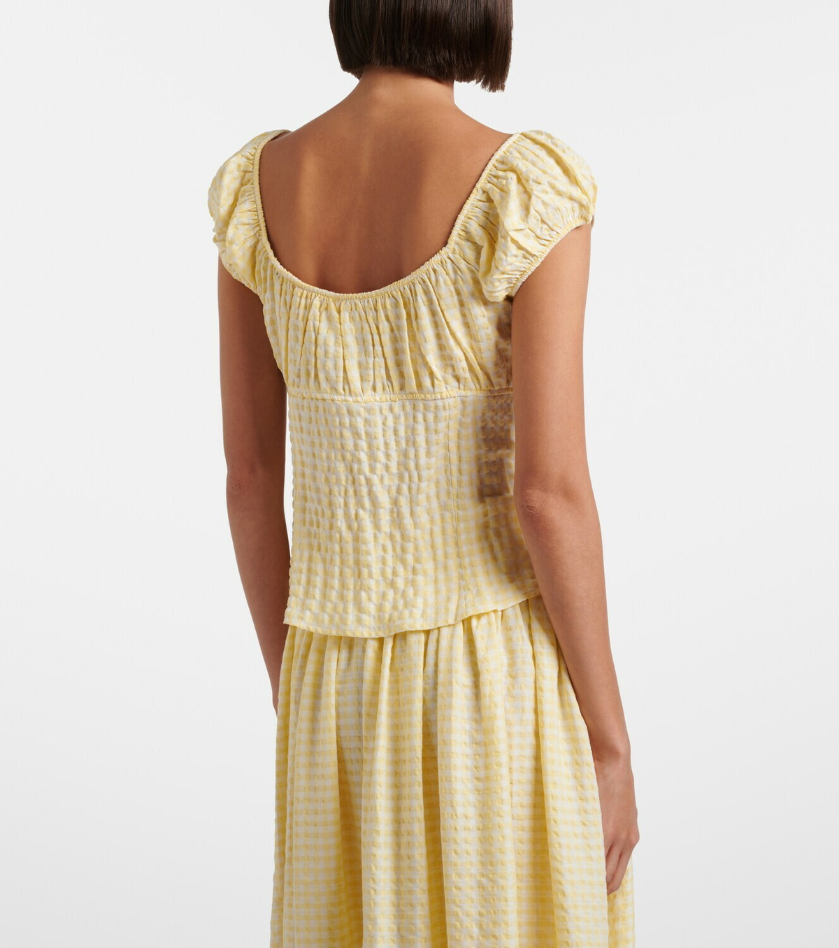 Montce Millie gingham top