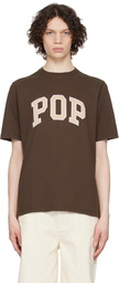 Pop Trading Company Brown Arch T-Shirt