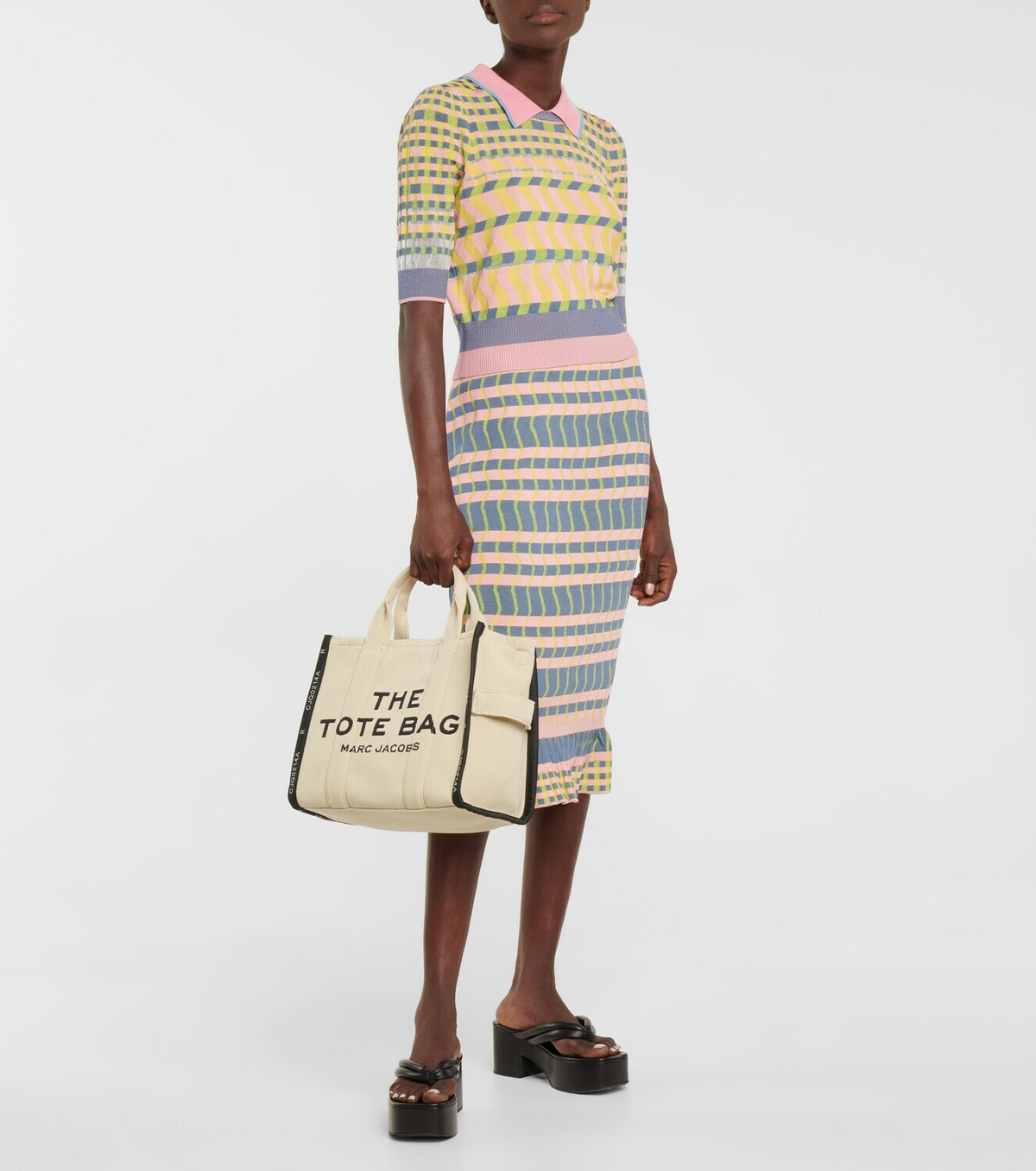 Marc Jacobs - The Medium jacquard canvas tote bag