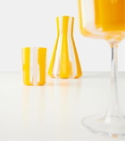 Dolce&Gabbana Casa Taormina set of 2 striped glass tumblers