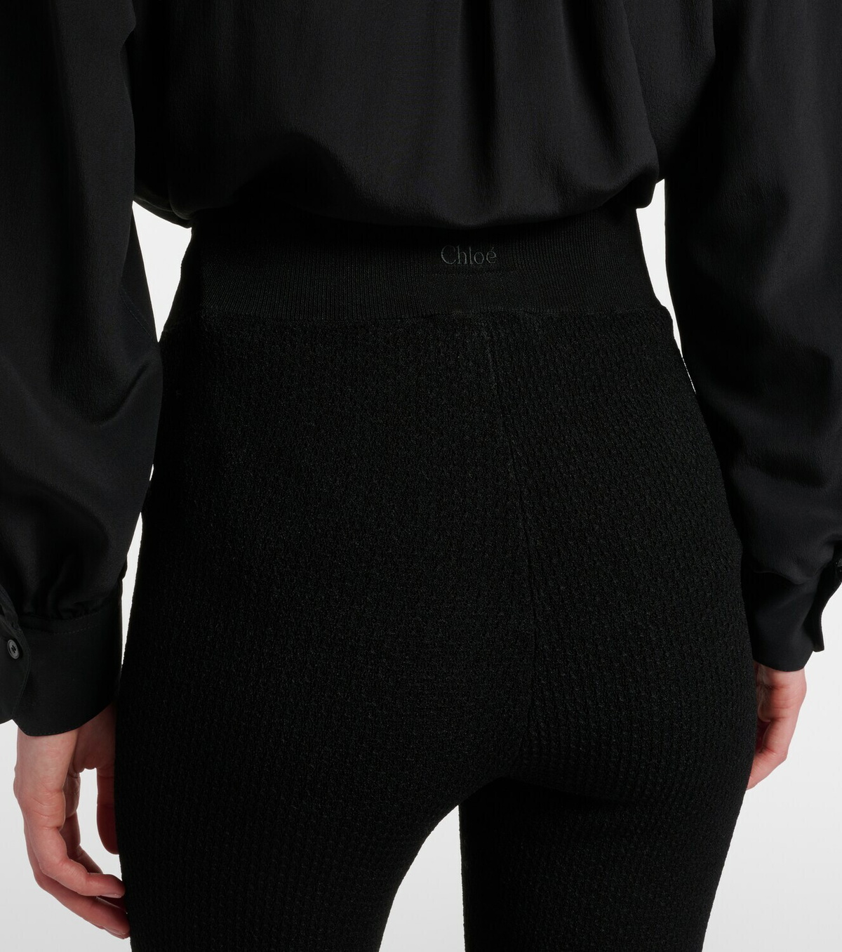Chloé Knitted capri pants