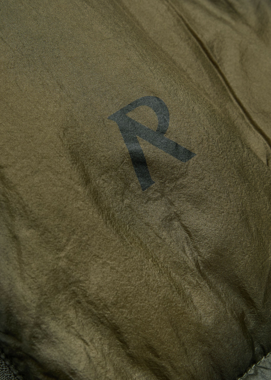 Represent Hooded Nylon Jacket Olive