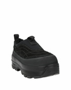 Diemme Badia Basso Shearling Womens Sneakers in Black