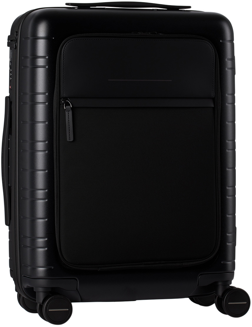 Horizn Studios Black M5 Essential Cabin Suitcase, 37 L