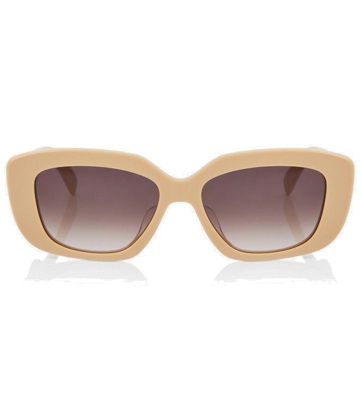 Photo: Celine Eyewear Triomphe rectangular sunglasses