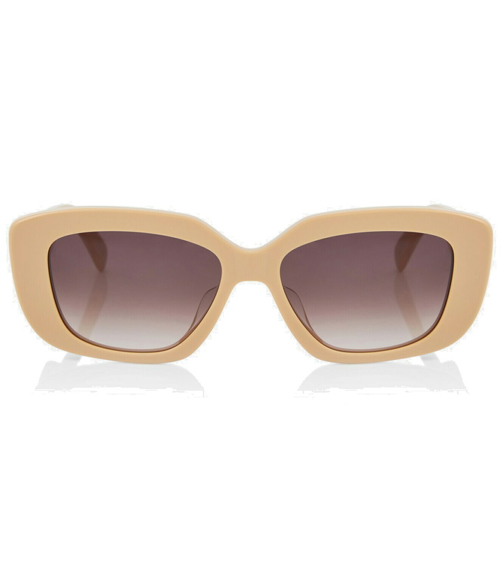 Photo: Celine Eyewear Triomphe rectangular sunglasses