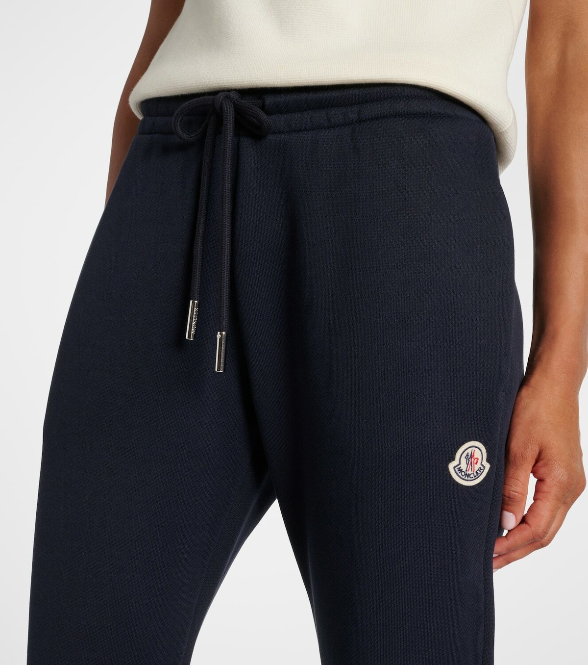 Moncler Logo cotton-blend sweatpants