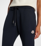 Moncler Logo cotton-blend sweatpants