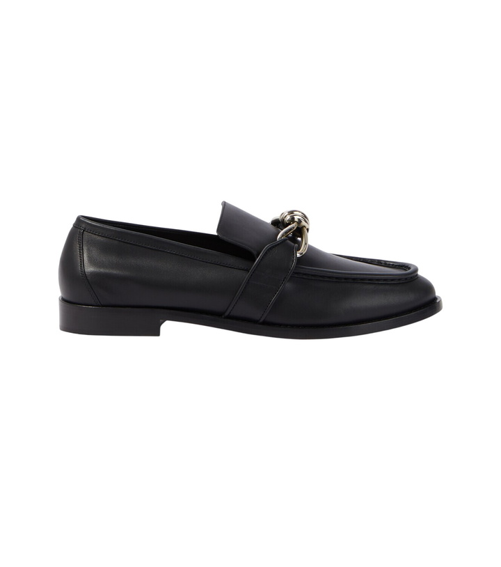 Bottega Veneta - Monsieur Embellished Patent-Leather Loafers  display picture 2