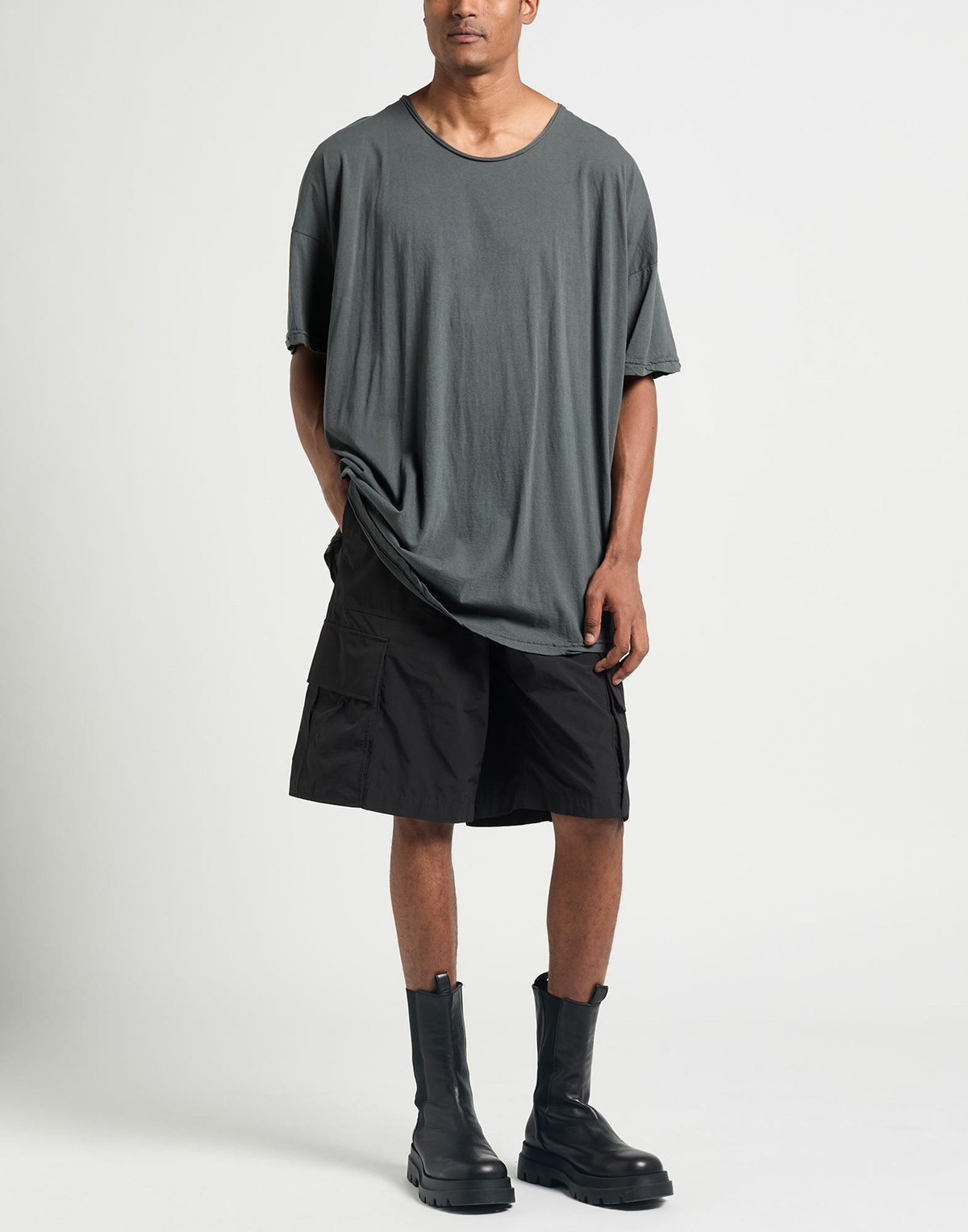 Crossley Mens T-shirt Charcoal