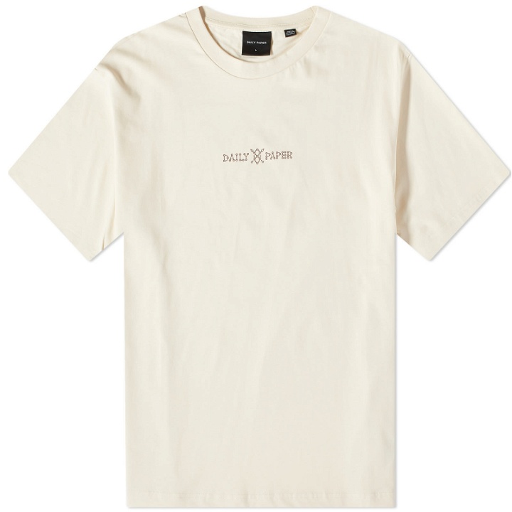 Photo: Daily Paper Men's Raysan T-Shirt in Birch White