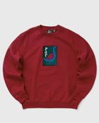 By Parra The Great Goose Crew Neck Sweatshirt Red - Mens - Sweatshirts